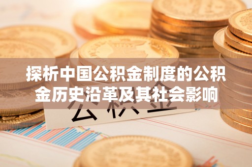 万年探析中国公积金制度的公积金历史沿革及其社会影响