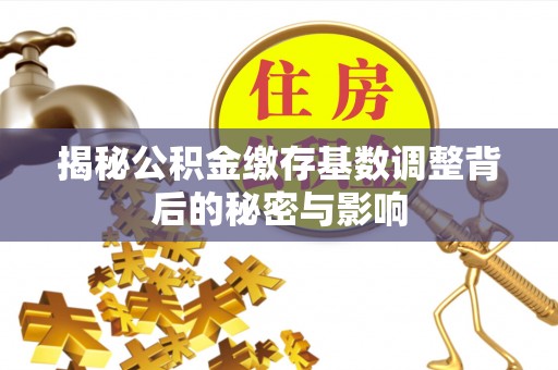 万年揭秘公积金缴存基数调整背后的秘密与影响
