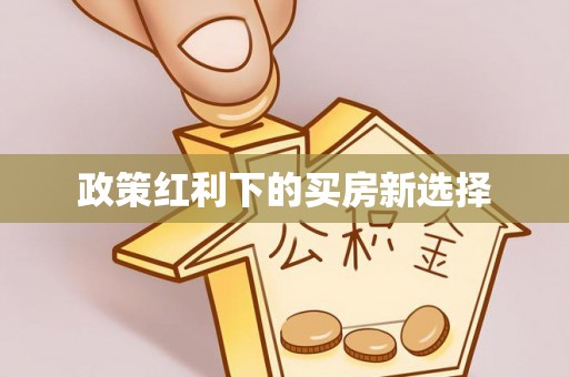 万年政策红利下的买房新选择