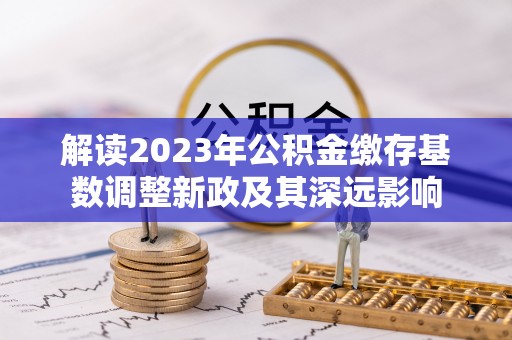 万年解读2023年公积金缴存基数调整新政及其深远影响